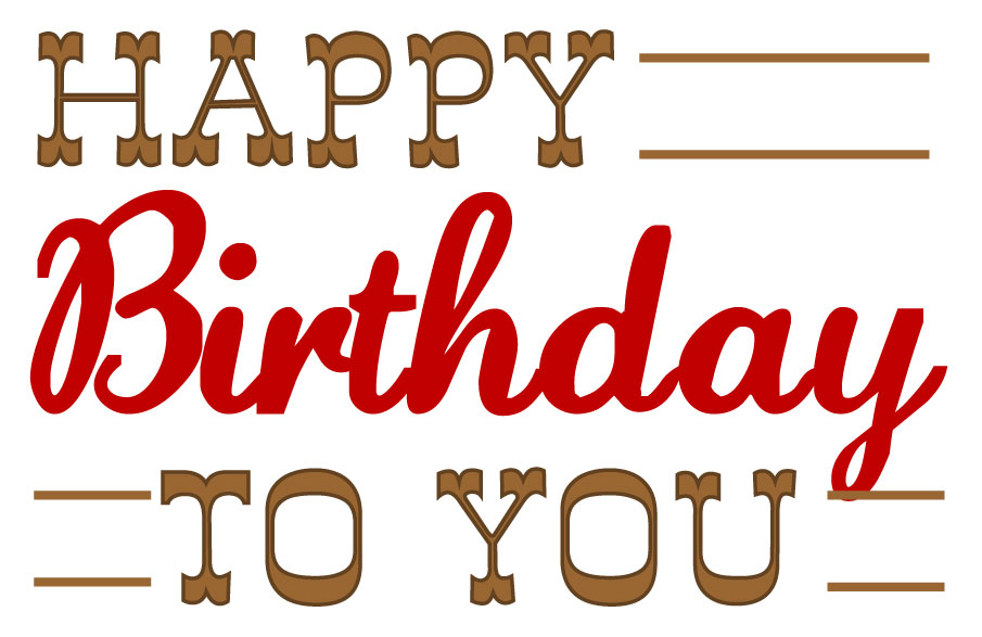 Happy birthday to you