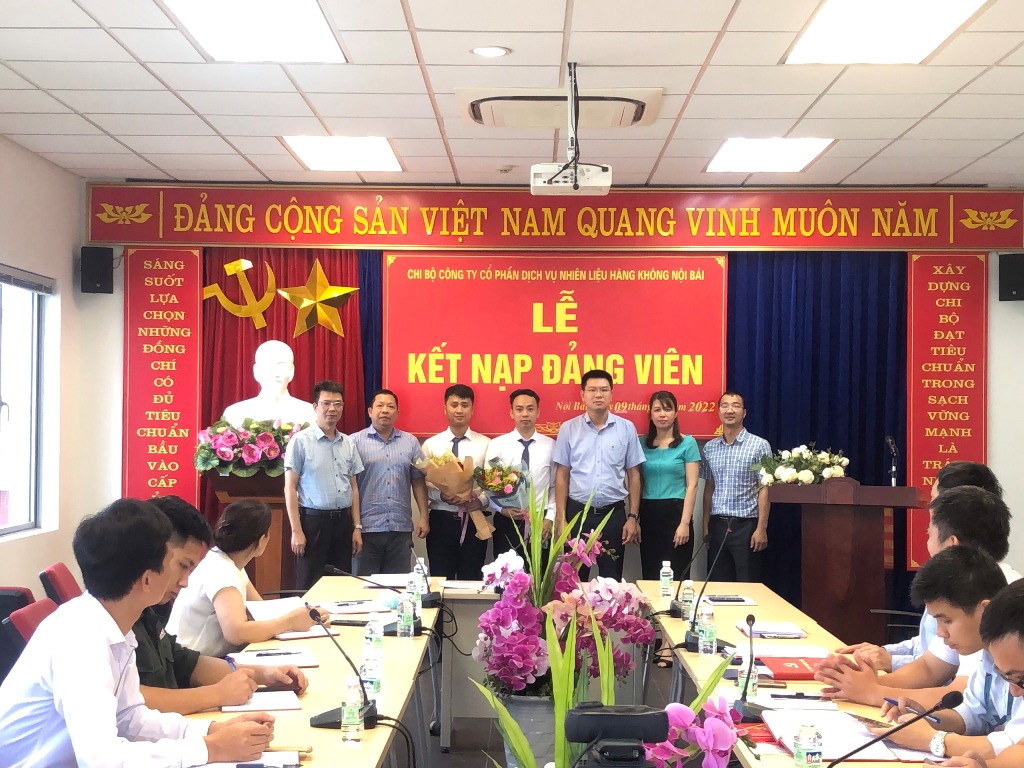 Lễ kết nạp đảng viên năm tháng 06/2022