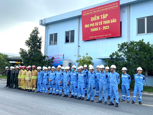 NAFSC tổ chức diễn tập ứng phó sự cố tràn dầu năm 2023